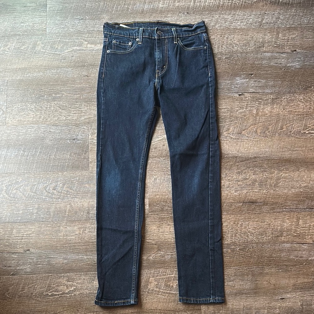 Levi's Blue Skinny Jeans with Vintage Look